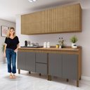 Ver mais imagens de Cozinha 4 Peças 10 Portas 1 Gaveta Imperial Yescasa