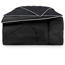 Ver imagem 2 de Edredom Solteiro 300 Fios Constantine - Marken Fassi Preto