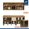 Cozinha 4 Peças 10 Portas 1 Gaveta Imperial Yescasa - 5