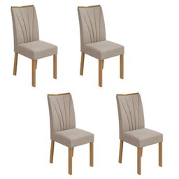 Conjunto com 8 Cadeiras para Sala de Jantar Apogeu - 3