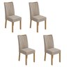 Conjunto com 8 Cadeiras para Sala de Jantar Apogeu - 3