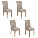 Ver imagem 3 de Conjunto com 8 Cadeiras para Sala de Jantar Apogeu