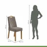 Conjunto com 8 Cadeiras para Sala de Jantar Vênus - 2