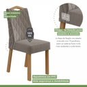 Ver imagem 6 de Conjunto com 8 Cadeiras para Sala de Jantar Vênus