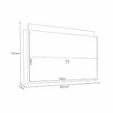 Ver imagem 4 de Painel Nobre com Led Tv até 85 Polegadas em Off White/cinamomo G26 - Hb Móveis