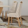 Conjunto com 8 Cadeiras para Sala de Jantar Vênus - 5