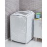 Capa Máquina de Lavar Roupas Pvc Transparente G 12kg À 16kg - 1