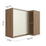 Cozinha Modulada de Canto Herval Ten, 15 Peças e Tampos 100% MDF, 521 cm - 9