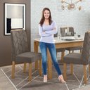 Ver imagem 3 de Conjunto com 8 Cadeiras para Sala de Jantar Astrid