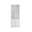 Ver imagem 2 de Porta Camarão Alumínio Branco com Vidro 210x60 Lado Direito