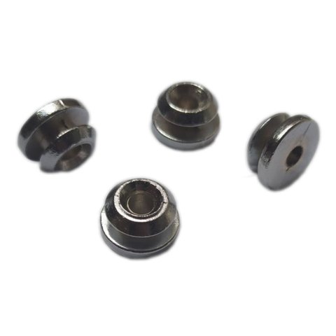 4 Calotas para corrente para kit báscula - Cromado