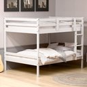 Ver imagem 1 de Beliche Casal Casal Dreams Madeira Maciça Branco Megamobilia