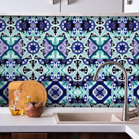 Adesivo de Azulejo Místico 2 Arte Destaque