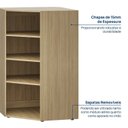 Ver imagem 4 de Módulo Canto Oblíquo 120cm Frame Yescasa