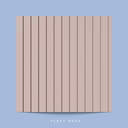 Ver imagem 6 de Painel Ripado Laminado de Eva Autocolante Flexível Rolo 10m Rosa