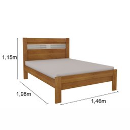 Cama Casal Safira Cinamomo Off White Flex Tcil Móveis - 3
