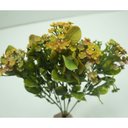 Ver imagem 3 de Kit 8 Plantas Kalanchoe Artificial Amarelo Flor Jardim 30cm