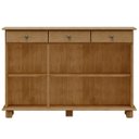 Ver imagem 5 de Balcão Buffet Sala de Jantar 129cm 3 Portas Rubia Freijó F07 - Mpozenato