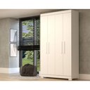 Ver imagem 1 de Guarda Roupa 4 Portas 2 Gavetas Lana Branco - Acp