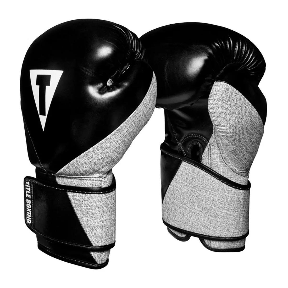 Luva de Boxe e Muay Thai Prime Training Gloves 12OZ Title Azul - 1