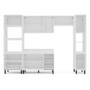 Ver imagem 3 de Cozinha Completa Amara 10 Portas 4 Gavetas 40250092 Branco - Politorno