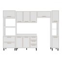 Ver imagem 2 de Cozinha Completa Amara 10 Portas 4 Gavetas 40250092 Branco - Politorno