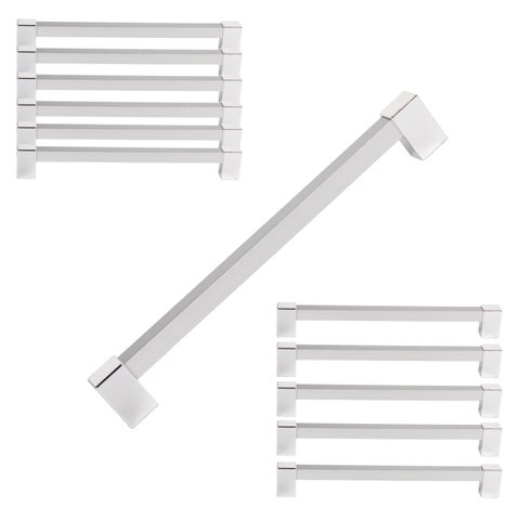 Kit 12 Puxador Alumínio Móveis Gaveta Armário Cozinha 320mm