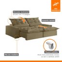 Ver imagem 3 de Sofá Retrátil e Reclinável com Catraca Blindada 250cm Montano