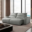 Ver imagem 1 de Sofá Retrátil e Reclinável com Catraca Blindada 250cm Palermo