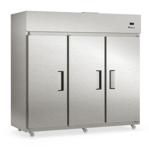 Refrigerador 3 Portas 2181L GRCR3P Inox Gelopar 220V