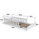 Ver imagem 4 de Cama Infantil Encanto Montessoriana Branco - Completa Móveis