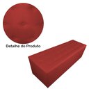 Ver imagem 4 de Calçadeira Recamier Baú Casal King 190cm Juliana Suede Vermelho