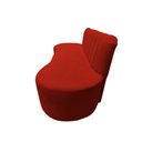 Ver imagem 6 de Sofá 3 Lugares Orgânico Curvo Madrid 180cm Couro Vermelho