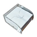 Ver imagem 1 de PORTA GUARDANAPOS HORIZONTAL ACRÍLICO 17X17 GRANDE SB