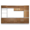 Ver imagem 2 de Cozinha Completa Glamy Roma Amadeirado Rustic Madesa
