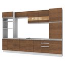 Ver imagem 4 de Cozinha Completa Glamy Roma Amadeirado Rustic Madesa