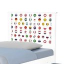 Ver imagem 5 de Bi Cama Juvenil Zap com Cabeceira Futebol Seleções Copa