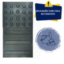 Ver imagem 3 de Piso Tátil Direcional Pvc Flexível 25x25 Preto Cx 32pçs