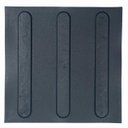Ver imagem 1 de Piso Tátil Direcional Pvc Flexível 25x25 Preto Cx 32pçs
