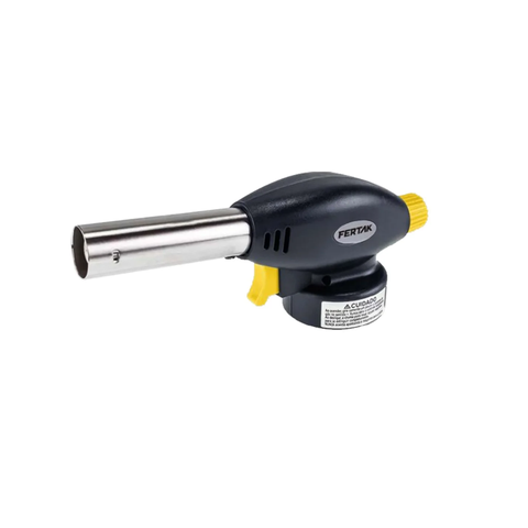 Maçarico Portátil Culinário Cozinha Recarregável C/regulagem Fertak Tools 3300