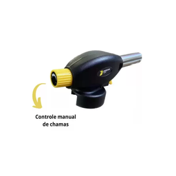 Maçarico Portátil Culinário Cozinha Recarregável C/regulagem Fertak Tools 3300 - 4