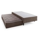 Ver imagem 1 de Cama Box c/Aux Molas Solteiro Herval Hotel Auxiliar MH1400 88