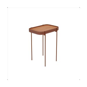 Mesa Lateral G Melin 70x37 Nature Pes Metal - Ofertamo