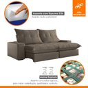 Ver imagem 6 de Sofá Retrátil e Reclinável com Catraca Blindada 210cm Porto