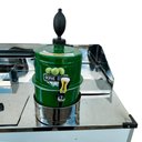 Ver imagem 5 de Carrinho 2 em 1 Água de Coco e Milho Verde Cefaz Luxo Branco Rodas Pneumáticas com Guarda Sol