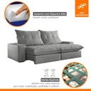Ver imagem 6 de Sofá Retrátil e Reclinável com Catraca Blindada 210cm Porto