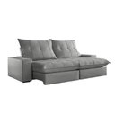 Ver imagem 2 de Sofá Retrátil e Reclinável com Catraca Blindada 210cm Porto