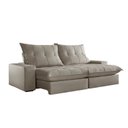 Ver imagem 2 de Sofá Retrátil e Reclinável com Catraca Blindada 230cm Porto