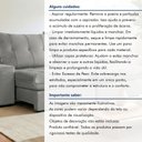 Ver mais imagens de Sofá Retrátil e Reclinável com Catraca Blindada 250cm Porto Veludo Jolie/Prata
