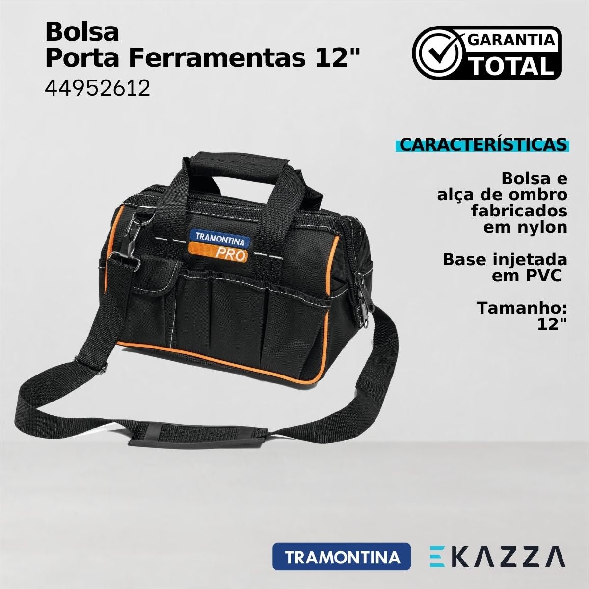 Bolsa Porta Ferramentas 12" Linha Pro - Tramontina - 3